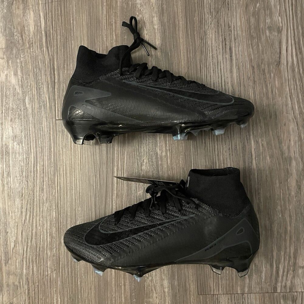 NIKE ZOOM Superfly 10 Elite FG Black Deep Jungle Men’s Size 4 / Women’s Size 5.5